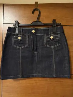 Louis Vuitton デニム ミニスカート　ルイヴィトン
