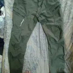 寅壱オリーブグリーン 3L ワークパンツ