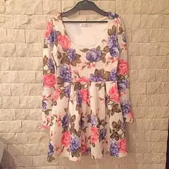 ★美品★バイバイ 花柄ワンピース