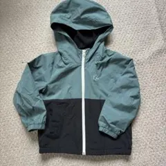 LOGOS DAYS フード付きジャン グリーン/ブラック120 撥水加工