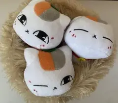 夏目友人帳　一番くじ　いがぐりトリプルニャンコ先生ぬいぐるみ　ラストワン賞