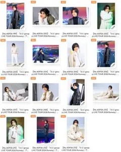 佐野晶哉 Aぇ! group LIVETOUR Runway グッズオフショット