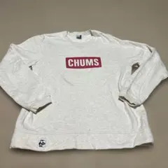 CHUMS ロゴ入り スウェット　XL