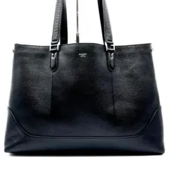 【極美品】ペッレモルビダ　トートバッグ　Coloreシボ革　ブラック　肩掛け