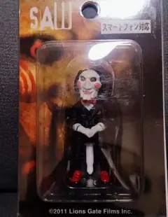 SAW ビリー人形　 ハロウィン　ジグソー キャンディボール ホルダー　新品 Amazon.co.jp: Aifeid SAW-ソウ ビリー人形風 マスク 樹脂 お面