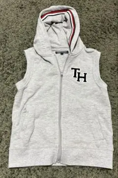 TOMMY HILFIGER フード付きベスト 128cm