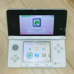 ニンテンドー3DS ホワイト 本体 ACアダプター付き　どうぶつの森　白　3ds