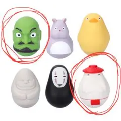 【袋未開封】千と千尋の神隠し おきあがりこぼし オシラサマ 頭A ジブリグッズ