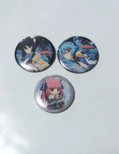 俺、ツインテールになります。 津辺愛香の缶バッジ2個と五等分の花嫁缶バッジ1個