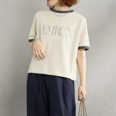 新品タグ付き　Americana AMRCN クロップド リンガーTシャツのサムネイル