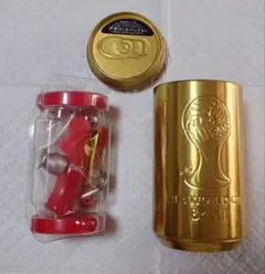 コカ・コーラ FIFAワールドカップ アタリ ホイッスル 缶は貯金箱にのサムネイル