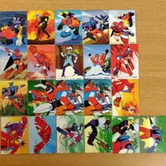 ゲッターロボG　カード21枚　アルバム1冊　昭和レトロ