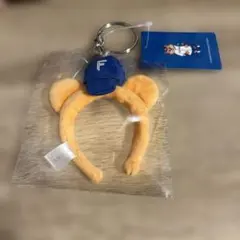北海道日本ハムファイターズ ミニカチューシャキーホルダー C ・Bみみ
