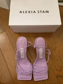 新品未使用品　箱付きALEXIA STAM アリシアスタン　ストラップサンダルのサムネイル