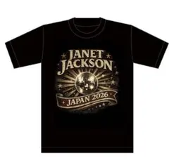 (L)ジャネットジャクソン JAPAN 2026 Tシャツ Lサイズとステッカー L)ジャネットジャクソン JAPAN 2026 Tシャツ Lサイズとステッカー