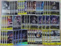 ワンピースカード 黒黄モリア デッキ デッキパーツ セット