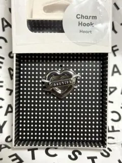 ケースティファイ casetify ハート チャーム フック シルバー