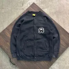 7AS4 westside DELUX スタジャン　コットンジャケット　ネイビーのサムネイル