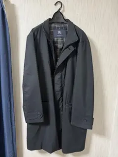 Burberry ステンカラーコート ブラック