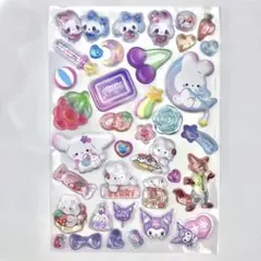 シールおすそ分け❸ ボンボンドロップシール　セミドロップ　キャラもの他　匿名