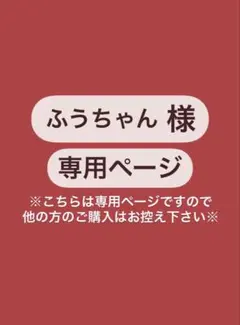 ふうちゃん様専用