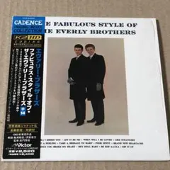 K2HD 紙ジャケット ファビュラス・スタイル・オブ・ザ・エヴァリー・ブラザーズ