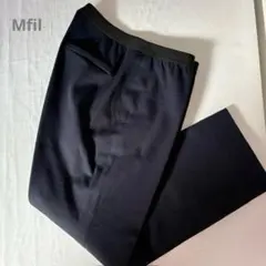 ⑤中古美品 Mfil エムフィル 定番ボディシェル ネイビー 40
