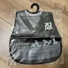 【新品】忍者　食事エプロン　食事スタイ　子供用エプロン　防水ビブ　ベビーエプロン