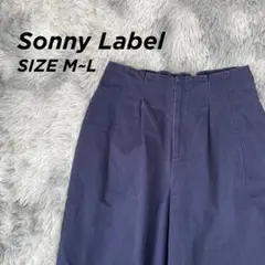 Sonny Label チノワイドパンツ ネイビー 38 【1225】のサムネイル