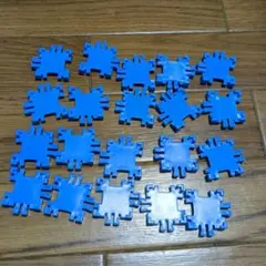 カプセルプラレール　十字レール　20個