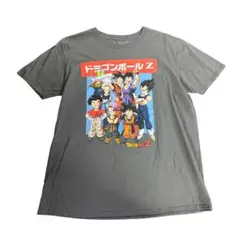 アニメTシャツ　ドラゴンボールZ コットン　グレー　L 古着　8#a