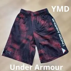 Under Armour アンダーアーマー　短パン　半ズボン ハーフパンツ　赤黒