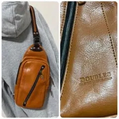 美品✿メンズ ボディーバッグ DOUBLES