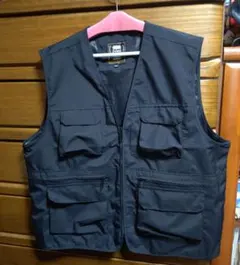 メンズ ベスト 黒 大きいサイズ 春夏 秋 カジュアル