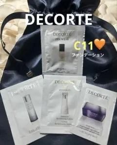 DECORTÉ スキンケア サンプルセット ４枚♡人気 ファンデーション化粧水