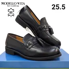 DI MELLA ディメッラ タッセルローファー 40 ネイビー - メルカリ