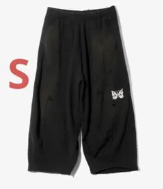 新品未使用　Needles ハーフパンツ　ブラック　Sサイズ NEEDLES【B'2nd EXCLUSIVE】別注TRACK PANT SHORTS - POLY