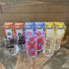 ワンピース一番くじ　キャラクターグラス 6個セット