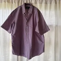 Ralph Lauren チェック柄 半袖シャツ XL