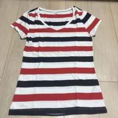 TOMMY HILFIGER ボーダー 半袖 Tシャツ Mサイズのサムネイル