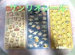 サンリオキャラクターぷくっとシールセット 3パック