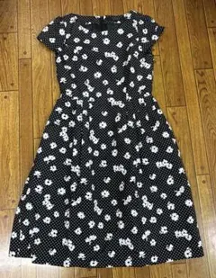 【美品】KOJI WATANABE コージワタナベ　花柄ワンピースのサムネイル