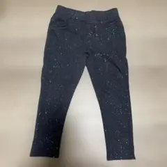 jumping beans 黒 キラキラパンツ 100cm