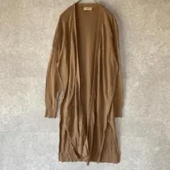 【Samansa Mos2】サマンサモスモス（F）ロングニットカーディガン＊