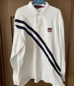 POLO SPORT STRIPED RUGGER SHIRT size XL