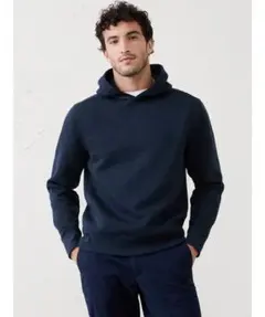 BANANA REPUBLIC パーカー メンズ L ネイビー 紺