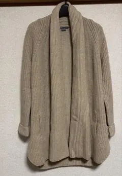 Vince ベージュ ニット ロングカーディガン　ヤク毛混合のサムネイル