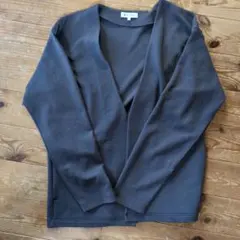 THE SHOP TK ブラウン カーディガン Lのサムネイル
