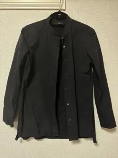 スーピマコットンスタンドカラーシャツ