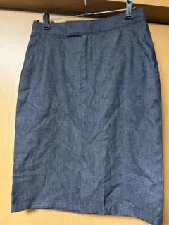【UNTITLED】デニム長ひざ丈スカートのサムネイル